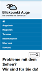 Mobile Screenshot of blickpunkt-auge.de